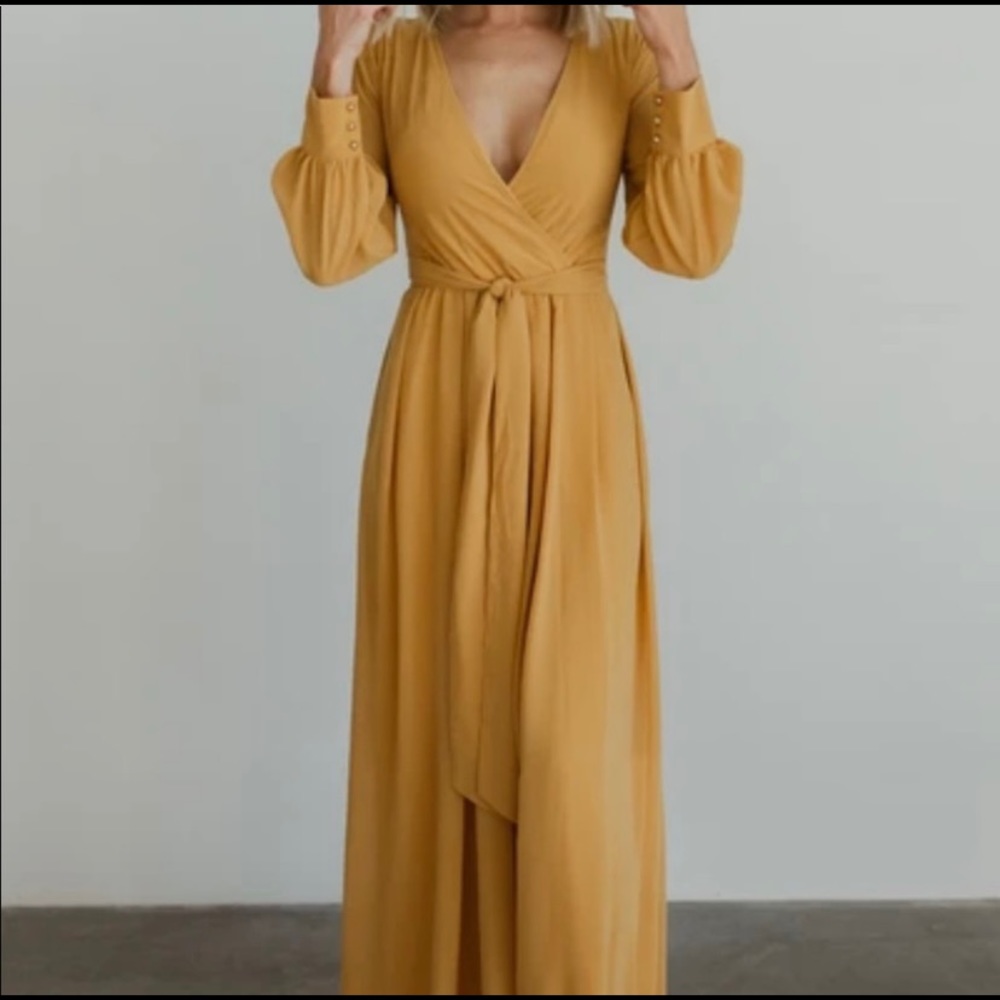 Baltic Born Lydia Maxi Long Sleeve Dress